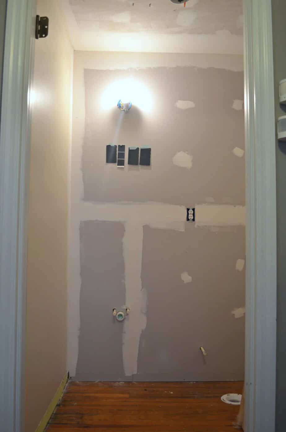 How to hang bead board paneling for a cottage bathroom < At Home in the  Wildwood