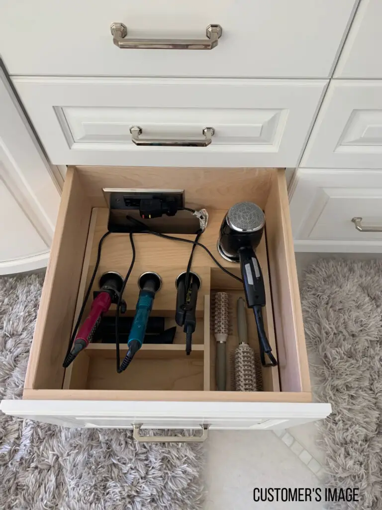 Custom Hair Tool Drawer Organizers Simplicity in the South